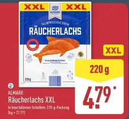 Aldi Nord ALMARE Räucherlachs XXL Angebot