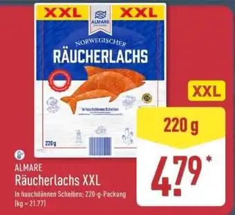 Aldi Nord ALMARE Räucherlachs XXL Angebot