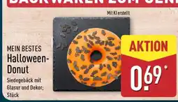 Aldi Nord MEIN BESTES Halloween­Donut Angebot