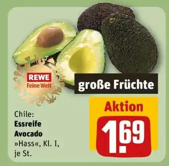 REWE Essreife Avocado Hass, Kl. I, je St Angebot