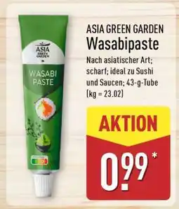 Aldi Nord ASIA GREEN GARDEN Wasabipaste Angebot