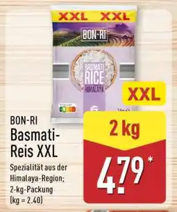Aldi Nord BON-RI Basmati-Reis XXL Angebot