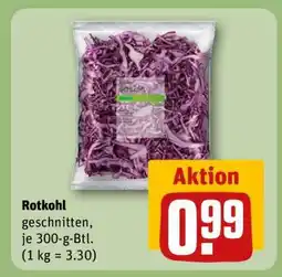 REWE Rotkohl Angebot