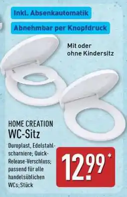 Aldi Nord HOME CREATION WC-Sitz Angebot
