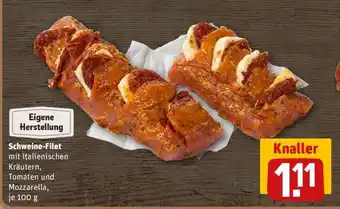 REWE Schweine filet Angebot