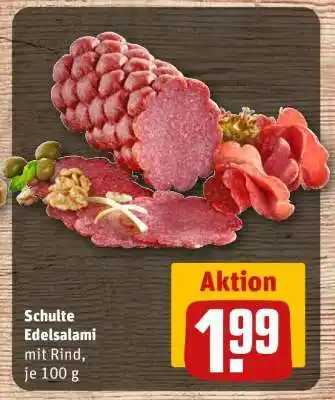 REWE Schulte Edelsalami Angebot