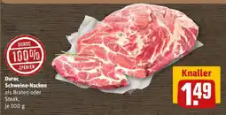 REWE Duroc Schweine-Nacken Angebot