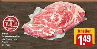 REWE Duroc Schweine-Nacken Angebot