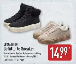 Aldi Nord UP2FASHION Gefütterte Sneaker Angebot