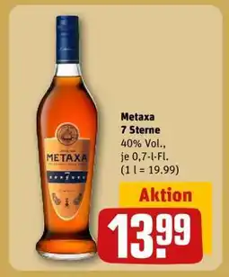 REWE METAXA 7 Sterne Angebot