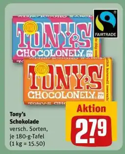 REWE Tony’s Schokolade Angebot