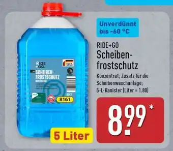 Aldi Nord RIDE+GO Scheibenfrostschutz Angebot