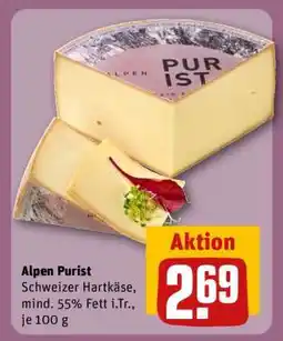 REWE Alpen Purist Angebot