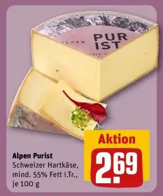 REWE Alpen Purist Angebot