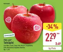 Aldi Nord PINK LADY Tafeläpfel Angebot