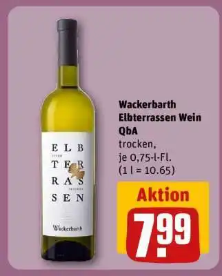 REWE Wackerbarth Elbterrassen Wein QbA Angebot