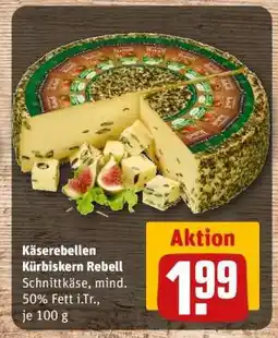 REWE Käserebellen Kürbiskern Rebell Angebot