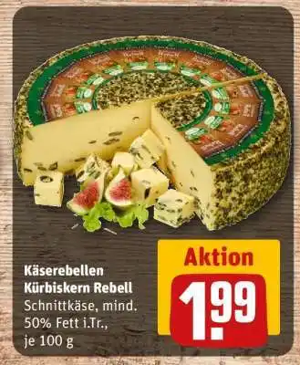 REWE Käserebellen Kürbiskern Rebell Angebot