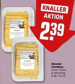 REWE Blütenhof Schnittkäse Angebot
