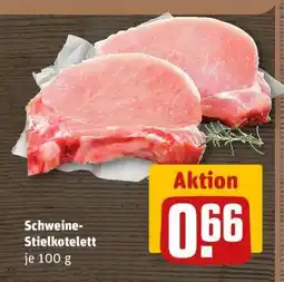 REWE Schweine-Stielkotelett Angebot