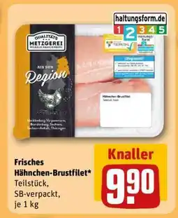 REWE Frisches Hähnchen-Brustfilet Angebot