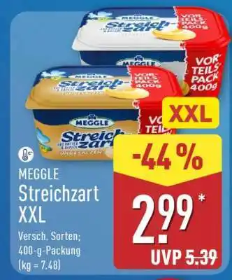 Aldi Nord MEGGLE Streichzart XXL Angebot