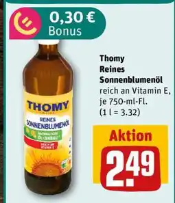 REWE THOMY Reines Sonnenblumenöl Angebot