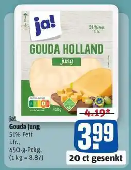 REWE ja! Gouda jung Angebot