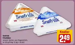 REWE Snøfrisk Frischkäse Angebot