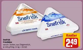 REWE Snøfrisk Frischkäse Angebot