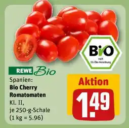 REWE Bio Cherry Romatomaten Angebot