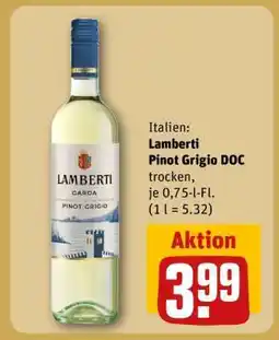 REWE Lamberti Pinot Grigio DOC Angebot