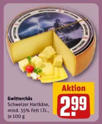 REWE Gwitterchäs Angebot