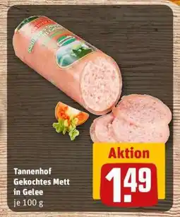 REWE Tannenhof Gekochtes Mett in Gelee Angebot