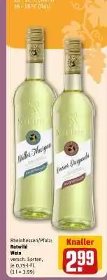 REWE Rotwild Wein Angebot
