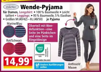Norma Wende-Pyjama Angebot