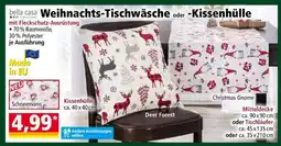 Norma Weihnachts-Tischwäsche oder -Kissenhülle Angebot
