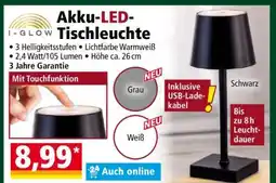 Norma Akku-LED- Tischleuchte Angebot
