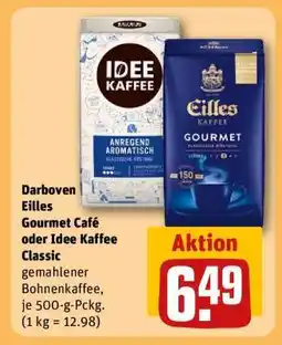 REWE Darboven Eilles Gourmet Café oder Idee Kaffee Classic Angebot