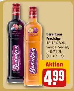 REWE Berentzen Fruchtige Angebot