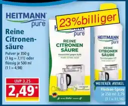 Norma Reine Citronensäure Angebot