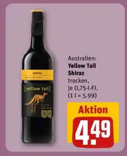 REWE YELLOW TAIL Shiraz Angebot