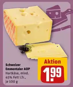 REWE Schweizer Emmentaler AOP Angebot