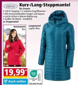 Norma Kurz-/Lang-Steppmantel Angebot