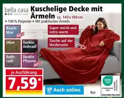 Norma Kuschelige Decke mit Ärmeln Angebot