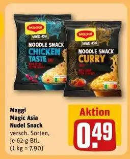 REWE Maggi Magic Asia Nudel Snack Angebot