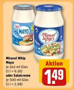 REWE Miracel Whip Mayo oder Salatcreme Angebot