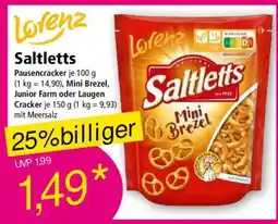 Norma Saltletts Angebot