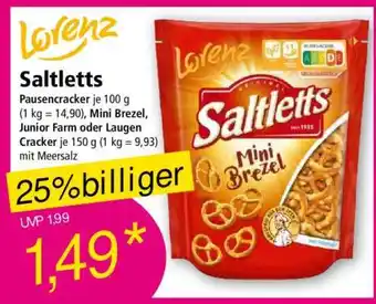 Norma Saltletts Angebot