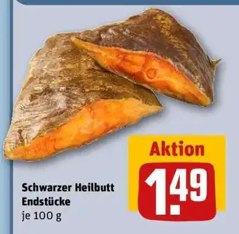 REWE Schwarzer Heilbutt Endstücke Angebot